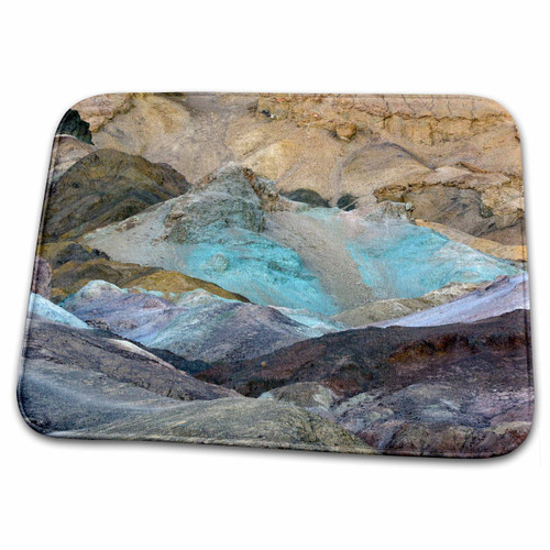 3dRose Artists Palette along Artists Drive, Death Valley NP,... - Dish Drying Mats (ddm-207954-1)