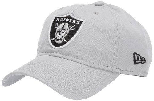 New Era NFL Core Classic 9TWENTY Adjustable Cap - Las Vegas Raiders Gray One Size Fits All