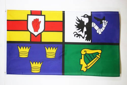 AZ FLAG Ireland 4 Provinces Flag 2' x 3' - Four Irish Provinces Flags 60 x 90 cm - Banner 2x3 ft