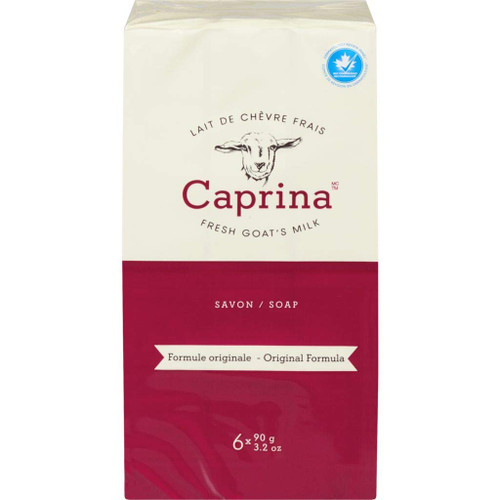 Caprina Canus Original Formula Fresh Goat's Milk Soap, 12 bars 3.2 oz each Caprina Canus Original Formula Fresh Goat's Milk Soap, 12 bars 3.2 oz each