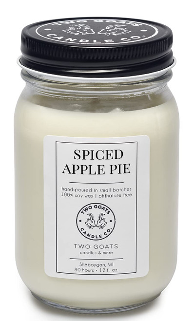 Spiced Apple Pie Scented Soy Candle | Hand Poured in the USA | 12 oz.
