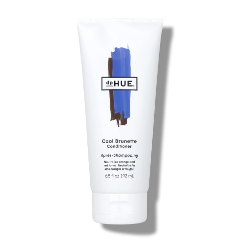 dpHUE Cool Brunette Conditioner, 6.5 oz - Blue Pigments to Neutralize Unwanted Orange, Red, Brassy Tones - Hydrates & Conditions for Soft, Shiny Hair & Detangles Strands - Gluten-Free