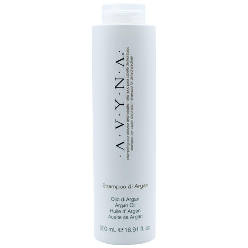 Avyna Shampoo With Argan Oil for Dry Dehydrated Hair, Shampoo for Treated Hair 16.91 oz