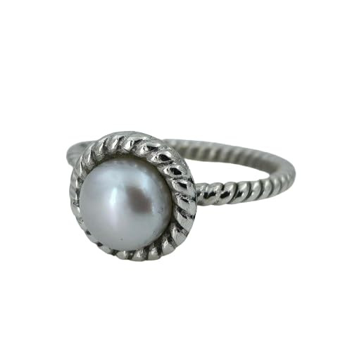 Navya Craft Freshwater Pearl 925 Sterling Silver Ring Handmade Women Statement June birthstone Jewelry, Boho Gift for her Christmas Anniversary Birthday Valentine Day gift wife (13) Navya Craft Freshwater Pearl 925 Sterling Silver Ring Handmade Women Statement June birthstone Jewelry, Boho Gift for her Christmas Anniversary Birthday Valentine Day gift wife (13)