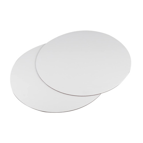 ULDIGI 6pcs Round Canvas Painting Canvas Drawing Board Acrylic Circles 4 Inch Painting Canvas Artist Canvas Round Canvas for Acrylic Painting Canvas Panel Canvas Boards Wooden Easel White