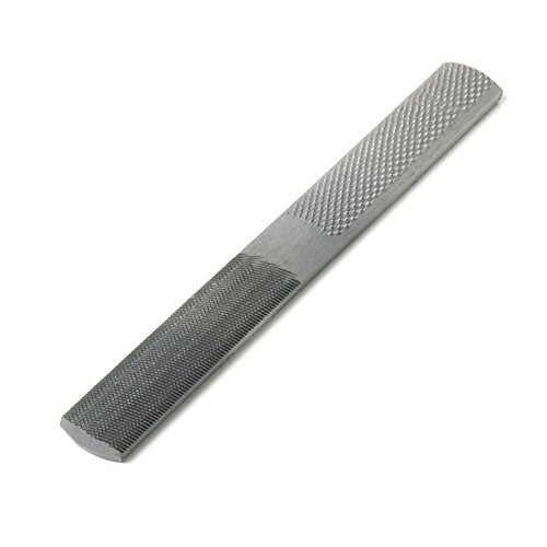 SpeedHex Rasp and Double Cut 4-In-1 Hand File, 8-inch
