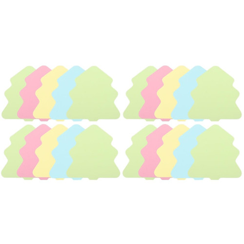 TEHAUX 20 Sets Notes for The Opposite Scrapbook Memo Reminder Notes Cute Sticky Journal Diary Notepad Pocket Notebook Pocket Size Notebook Business Student Paper Easel