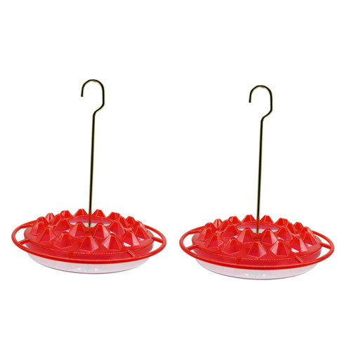 Toddmomy 2pcs Window Bird feeders for Outside Bird Food Box Tool Feeding Bowl Hummingbird feeders for Outdoors Hanging Bird Feeder ant Moat for Hummingbird feeders Leakproof Hanging