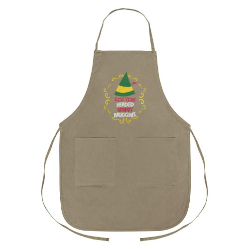 GRAPHICS & MORE Elf Cotton Headed Ninny Muggins Apron with Pockets GRAPHICS & MORE Elf Cotton Headed Ninny Muggins Apron with Pockets