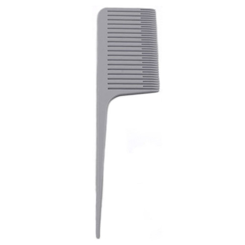 SURURA Haircombforwomen Professional hair dyeing comb, knitting comb, tail professional hair dyeing and hairdressing tool, pointed tail hair dyeing comb, hair cutting brush (Color : Grey)