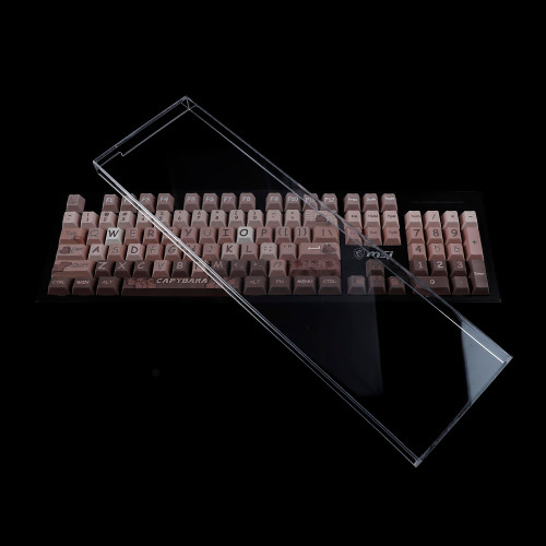 Mechanical Keyboard Dust Cover Keycap Lid Acrylic for Razer 108 104 Mechanical Keyboard