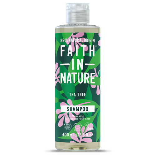 Faith In Nature Tea Tree Shampoo For Normal To Oily Hair 400ml