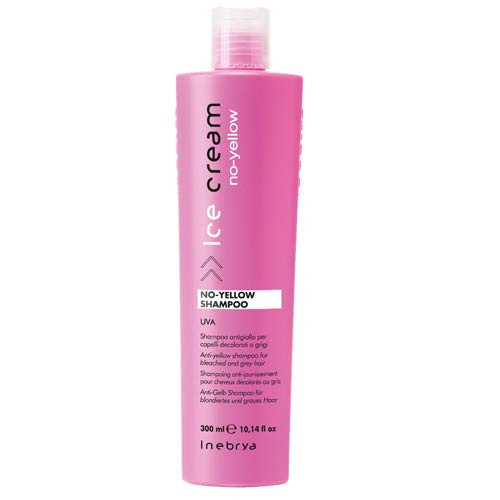 Inebrya Ice Cream No-Yellow UV shampoo 300ml/ 10.14oz