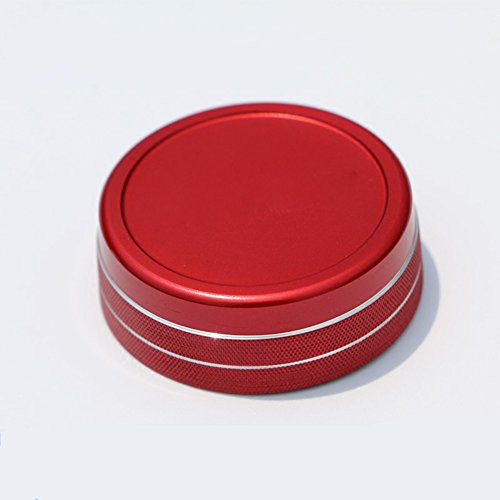 Angelguoguo Car Multimedia Control Knob Button Cover Fit for Mercedes Benz A B E GLC GLA GLK GLE ML GL Class ( Red )