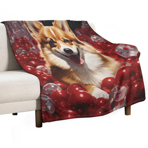 MaSiledy Blanket Red Corgi Dog Christmas Throw Blanket Dog Lovers Cozy Flannel Bed Blanket for Bed Couch Chair Sofa Suitable for All Season Birthday Gift 40"x50" Christmas Blankets and Throws MaSiledy Blanket Red Corgi Dog Christmas Throw Blanket Dog Lovers Cozy Flannel Bed Blanket for Bed Couch Chair Sofa Suitable for All Season Birthday Gift 40"x50" Christmas Blankets and Throws