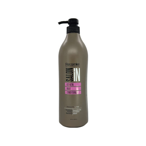 Recamier Salon'IN Keratin Hair Conditioner | Acondicionador de Queratina Usado Por Profesionales 33.8 Ounce 1000 Mililiters Recamier Salon'IN Keratin Hair Conditioner | Acondicionador de Queratina Usado Por Profesionales 33.8 Ounce 1000 Mililiters