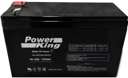 Power Patrol Backup Battery SLA1075 12V 8AH SLA Replacement Direct Replacement for SLA 1079. SEC1075 12% Longer Run Time Than The Original 12V7.5 Beiter DC Power