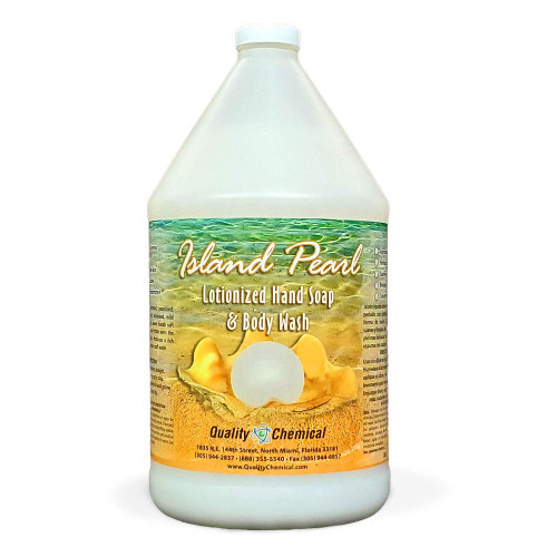 Quality Chemical Island Pearl Rich Lotionized Hand Soap Refill - Antibacterial Hand Soap Gallon Refill 128 oz (Pack of 1)