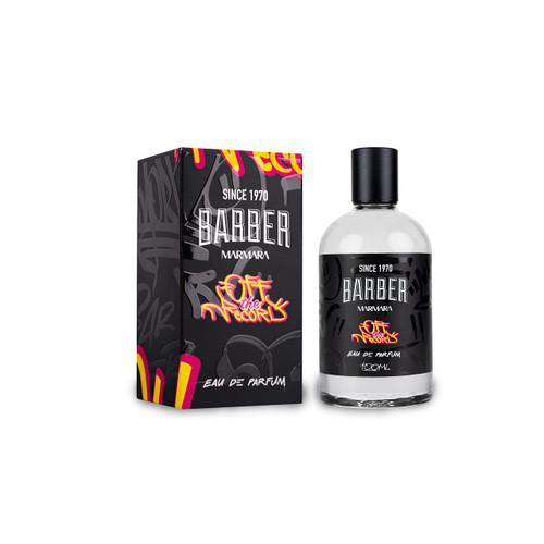 BARBER MARMARA Off The Record Eau de Parfum Natural Spray Men 100 ml - Men's Perfume - Men's Perfume - Intensive Long-Lasting Fragrance - Men's Perfume - Aromatic Spicy