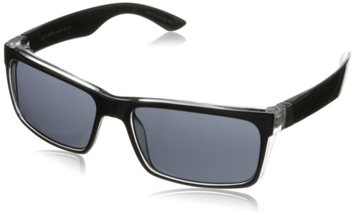 Dot Dash Lads Wayfarer Sunglasses, Black Clear, 56 mm