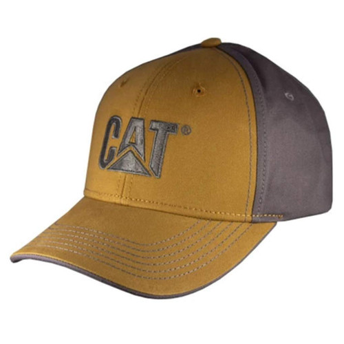 Caterpillar Equipment Structured Medium Brushed Twill Bronze & Grey Hat/Cap