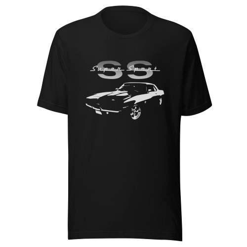 JG Infinite 1969 Camaro SS Super Sport T-Shirt Black