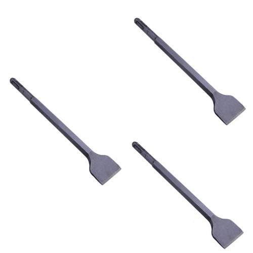 ARTIBETTER 3pcs Flat Chisel Chisels Sds Plus Chisel Sds Chisel Bit Sds Plus Bits Electric Chisel Tile Drill Bits Ceramic Tile Hammer