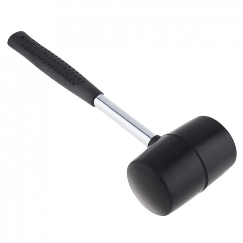VYONNE Hammers Head Multifunctional Rubber Hammer Tile Hammer Round Head Non-Slip Handle