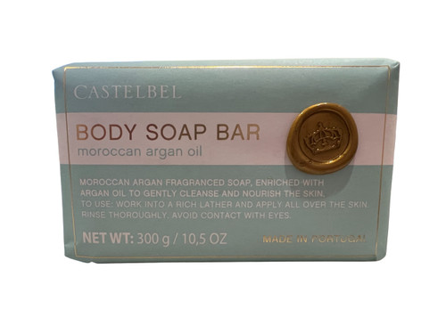 Castelbel Porto Moroccan Argan Oil Body Soap Bar 10.5oz