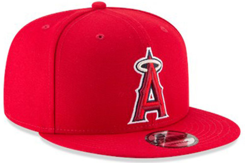 New Era Authentic Angels Red 9Fifty Snapback OSFM Hat Cap- Adjustable
