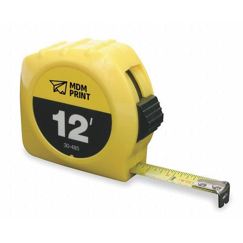 12 ft Tape Measure, 1/2 in Blade PK-5