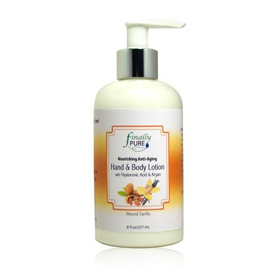 Finally Pure - Almond Vanilla Hand & Body Lotion with Hyaluronic Acid & Argan