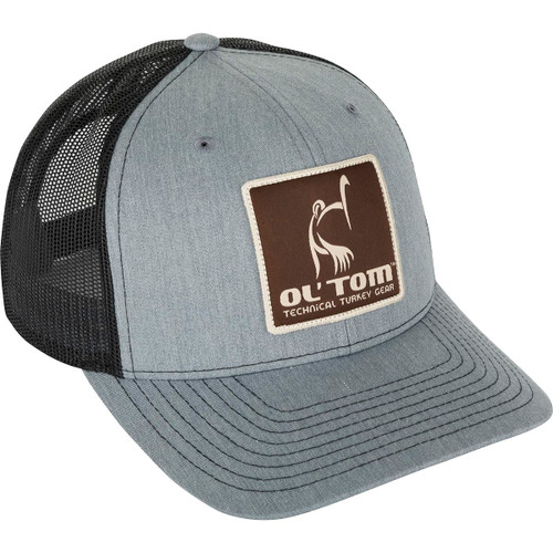 Drake Waterfowl Ol' Tom Mesh Back Patch Cap (Grey/Black)
