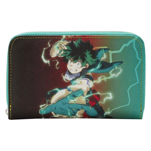 Loungefly My Hero Academia Deku Zip Around Wallet
