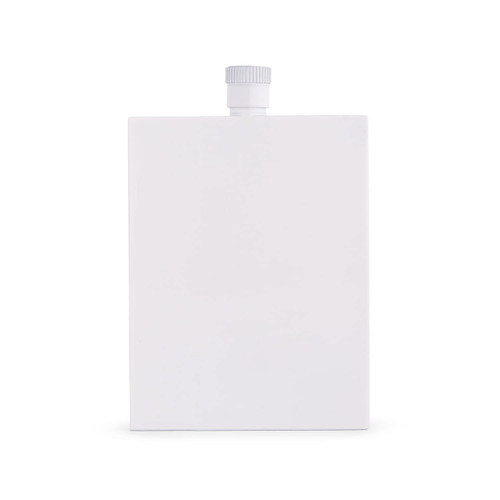 Weddingstar 3oz White Stainless Steel Hip Flask Wedding Gift - Non Customizable