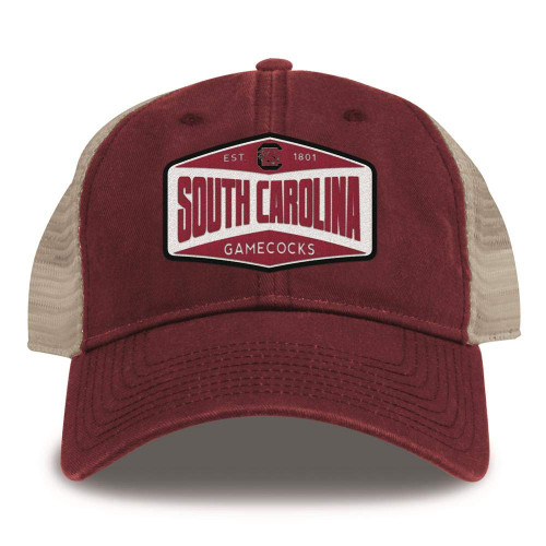 South Carolina Gamecocks Trucker Hat Washed Super Soft Mesh Cap Red
