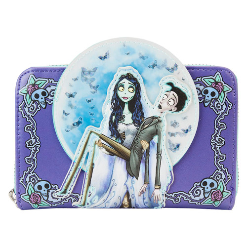 Loungefly Corpse Bride Moon Zip-Around Wallet Loungefly Corpse Bride Moon Zip-Around Wallet