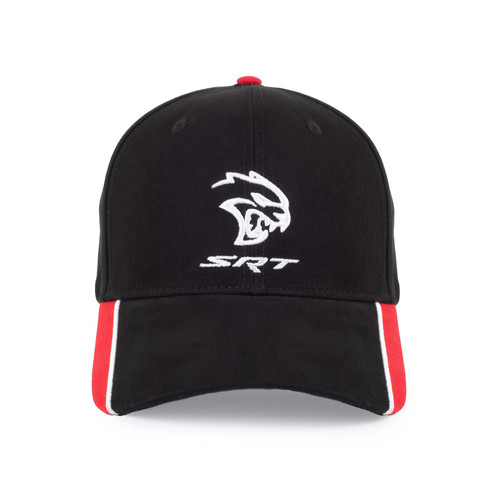 Dodge SRT Hellcat Cap - Custom - Structured 6 Panel - Black/Red/White