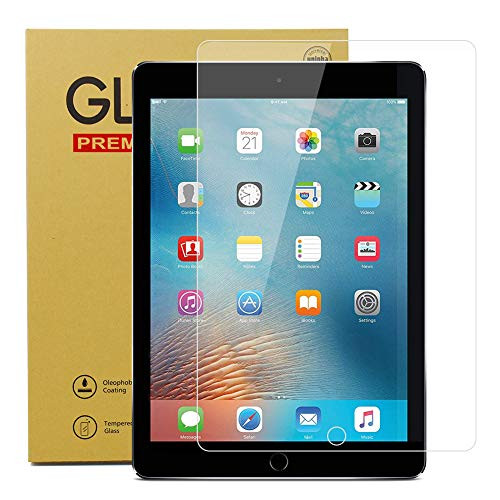Ultra Clear 9H Hardness Tempered-Glass Screen Protector for New iPad 2018 & 2017 9.7 / iPad Pro 9.7 Inch/iPad Air 2 / iPad Air Ultra Clear 9H Hardness Tempered-Glass Screen Protector for New iPad 2018 & 2017 9.7 / iPad Pro 9.7 Inch/iPad Air 2 / iPad Air