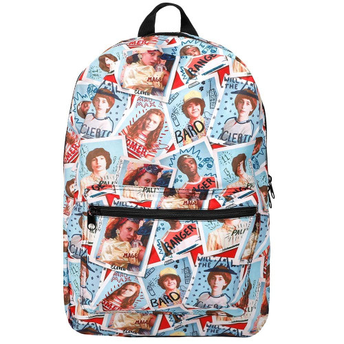 Bioworld Stranger Things AOP Character Backpack Bioworld Stranger Things AOP Character Backpack