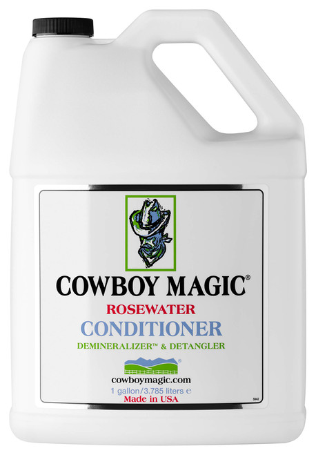 Cowboy Magic Rosewater Conditioner Gallon Rosewater Herbal Blend Leaves Hair Smooth and Silky Cowboy Magic Rosewater Conditioner Gallon Rosewater Herbal Blend Leaves Hair Smooth and Silky