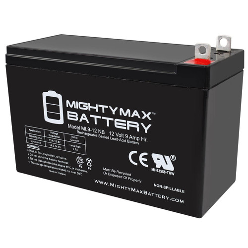 Mighty Max Battery 12V 9AH SLA Battery Replacement for Generac GP6500E