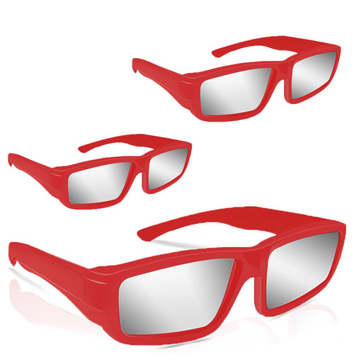 TOILOVO Solar Eclipse Glasses NASA Approved - ISO 12312-2:2015(E) & CE Certified, Durable Plastic Eclipse Glasses for Direct Sun Viewing