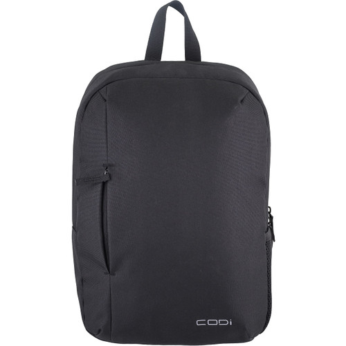Codi Valore Backpack Carrying Case for 15.6'' Notebook - Shoulder Strap, Trolley Strap - BLACK