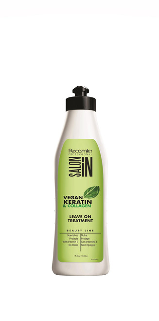 RECAMIER PROFESSIONAL SALON IN Vegan Keratin & Collagen Hair Leave On Treatment 17.6oz. RECAMIER PROFESSIONAL SALON IN Vegan Keratin & Collagen Hair Leave On Treatment 17.6oz.