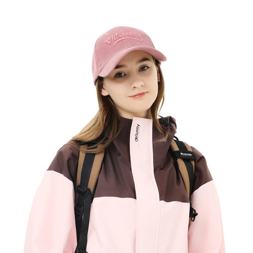 Women Plain Baseball Cap UPF 50+ Adjustable Sun Visor Ponytail Baseball Hats Dad-Hat Outdoor Travel WNH4T455 Brown