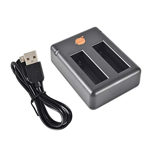 DSTE Replacement for Dual USB Travel Charger Compatible IS360XB Battery Insta360ONEX 360 Action Camera