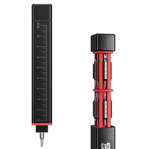 JAKEMY Precision Screwdriver Set, 20-in-1 Metal Precision Screwdriver, 20 pcs Reinforced S2 Steel Precision Bits, Manual Pen Shape Screwdriver Kit, Portable Screwdriver Repair Tool Kit