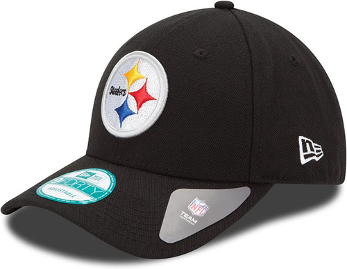 New Era NFL The League 9FORTY Adjustable Hat Cap One Size Fits All (Pittsburgh Steelers Black) New Era NFL The League 9FORTY Adjustable Hat Cap One Size Fits All (Pittsburgh Steelers Black)