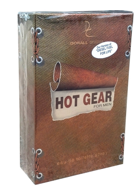 Dorall Collection Hot Gear for Men Eau De Toilettes Spray 3.3 Fl Oz